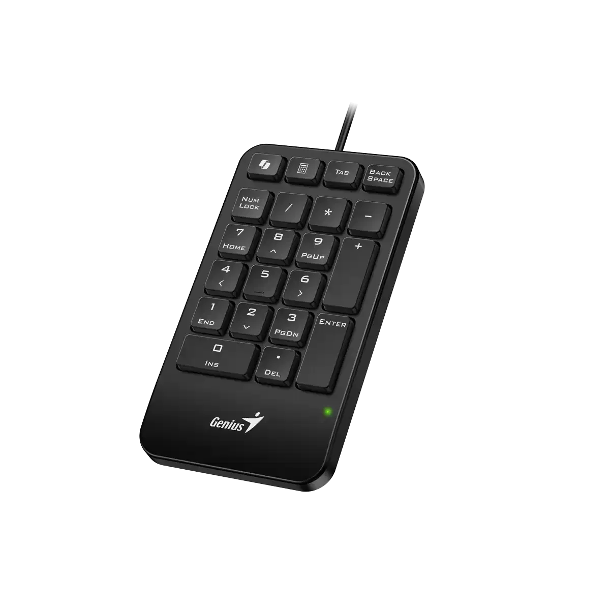 TECLADO NUMÉRICO GENIUS 125 NEGR0, vista 2